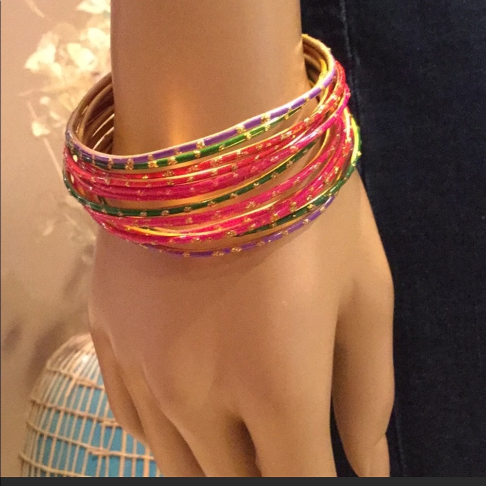14 Vintage Pier 1 Bangles